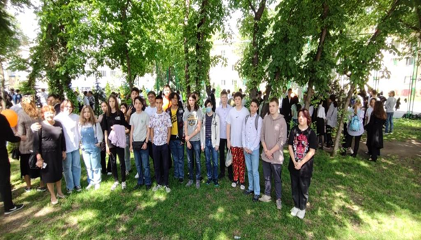 В целях профориентационной работы, учащиеся 9-х классов с классными руководителями посетили Алматинский Многопрофильный колледж