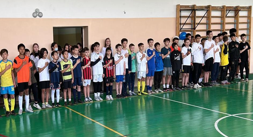 Первенство гимназии по футболу «Былғары доп» с участием учащихся 7,8классов.