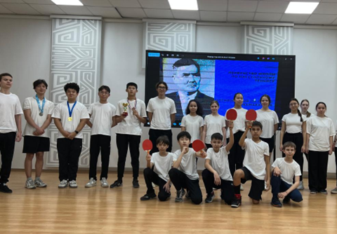 Первенство гимназии по настольному теннису